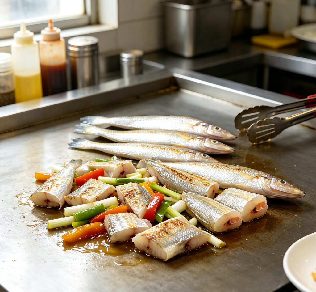 Whole and Filleted Sea Fish