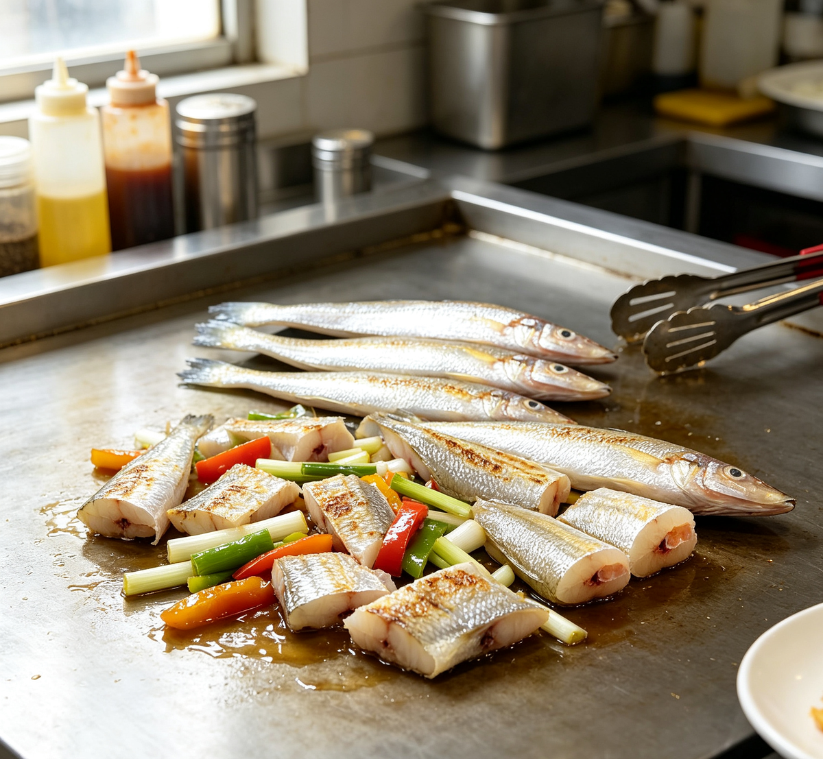 Whole and Filleted Sea Fish
