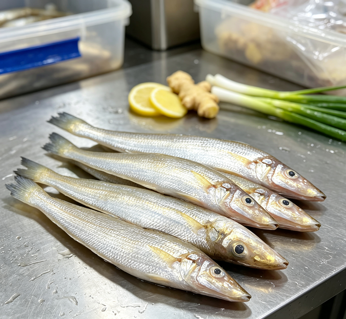 Whole and Filleted Sea Fish