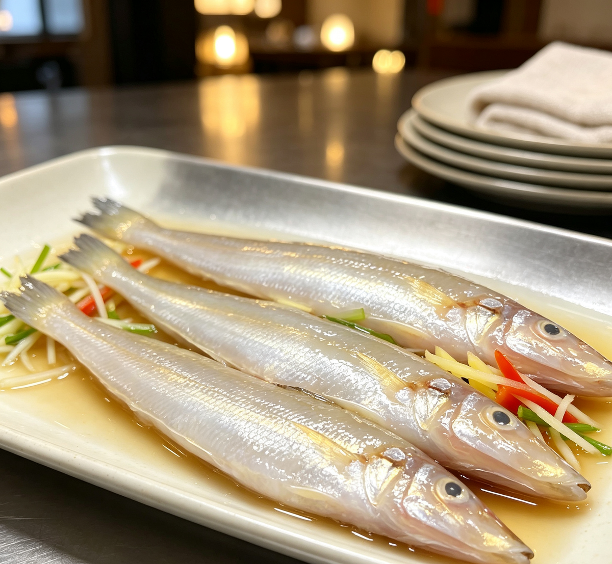 Whole and Filleted Sea Fish